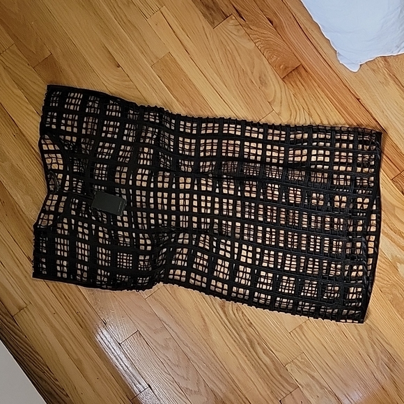 NWT Arthur galan black silk woven sleevless tunic top